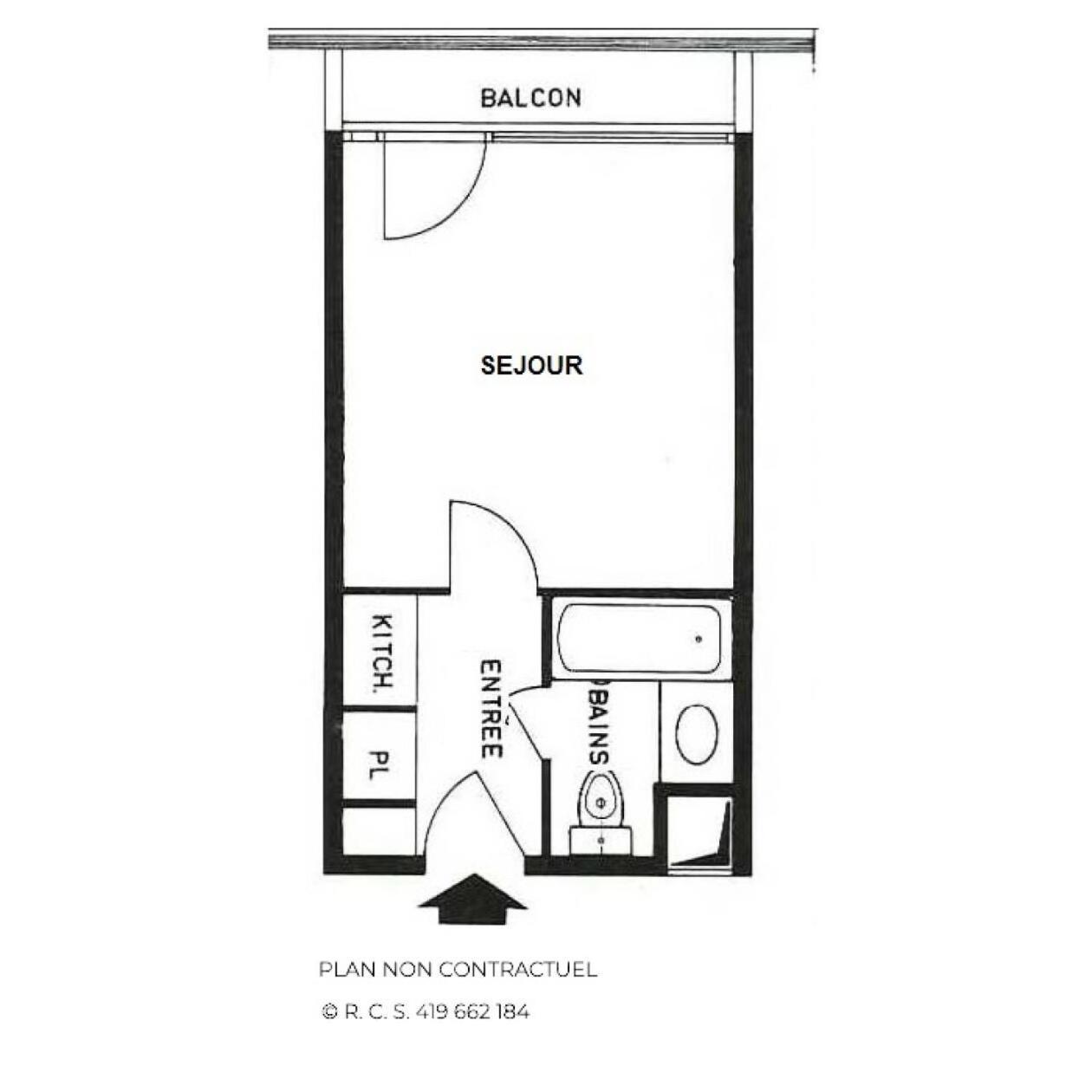 Residence Chaviere - Studio Pour 4 Personnes Avec Balcon Expose Sud Mae-5494 Saint-Martin-de-Belleville Zewnętrze zdjęcie